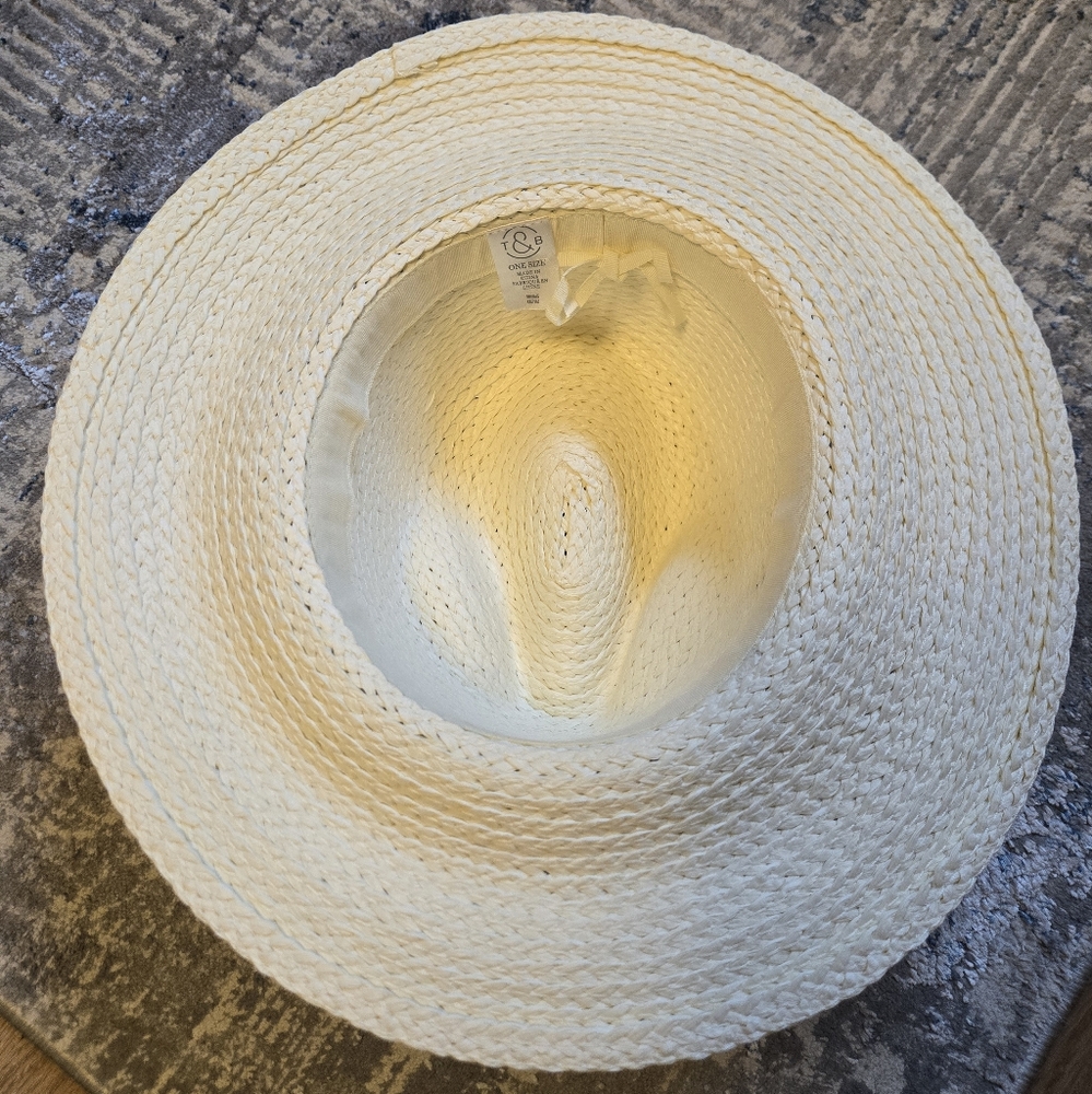 NWOT - Treasure & Bond Cream Straw Hat - Picture 6 of 10